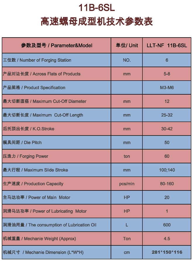 冷鐓機,冷鐓機參數表 冷鐓機,冷鐓機參數表